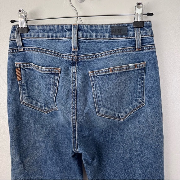 PAIGE Colette button fly Crop Flare Size 25 - Picture 5 of 9